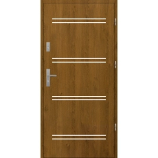Drzwi zewnętrzne A10 INOX 55 mm
